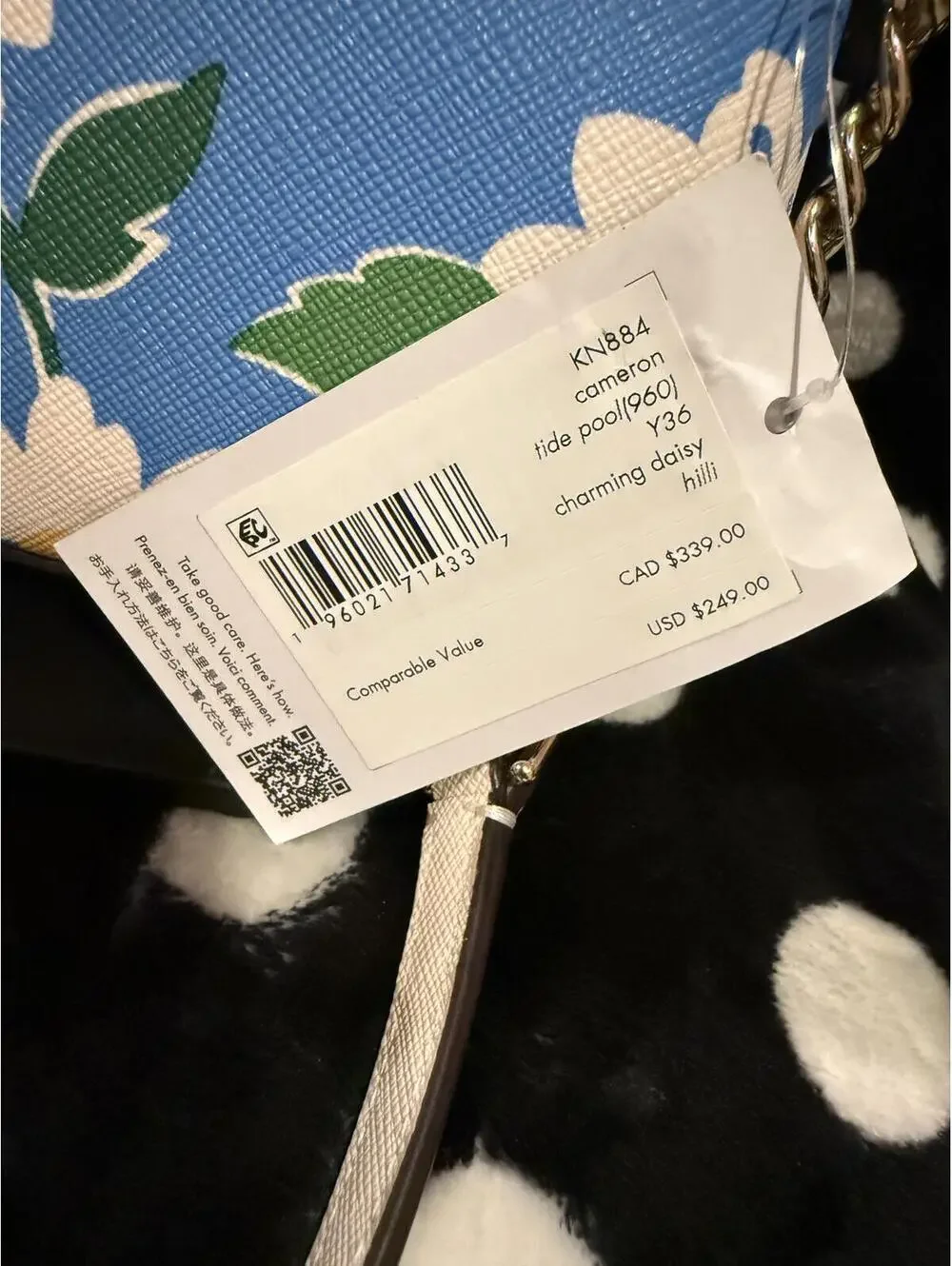Kate Spade Charming Daisy Hill Crossbody Bag NWT